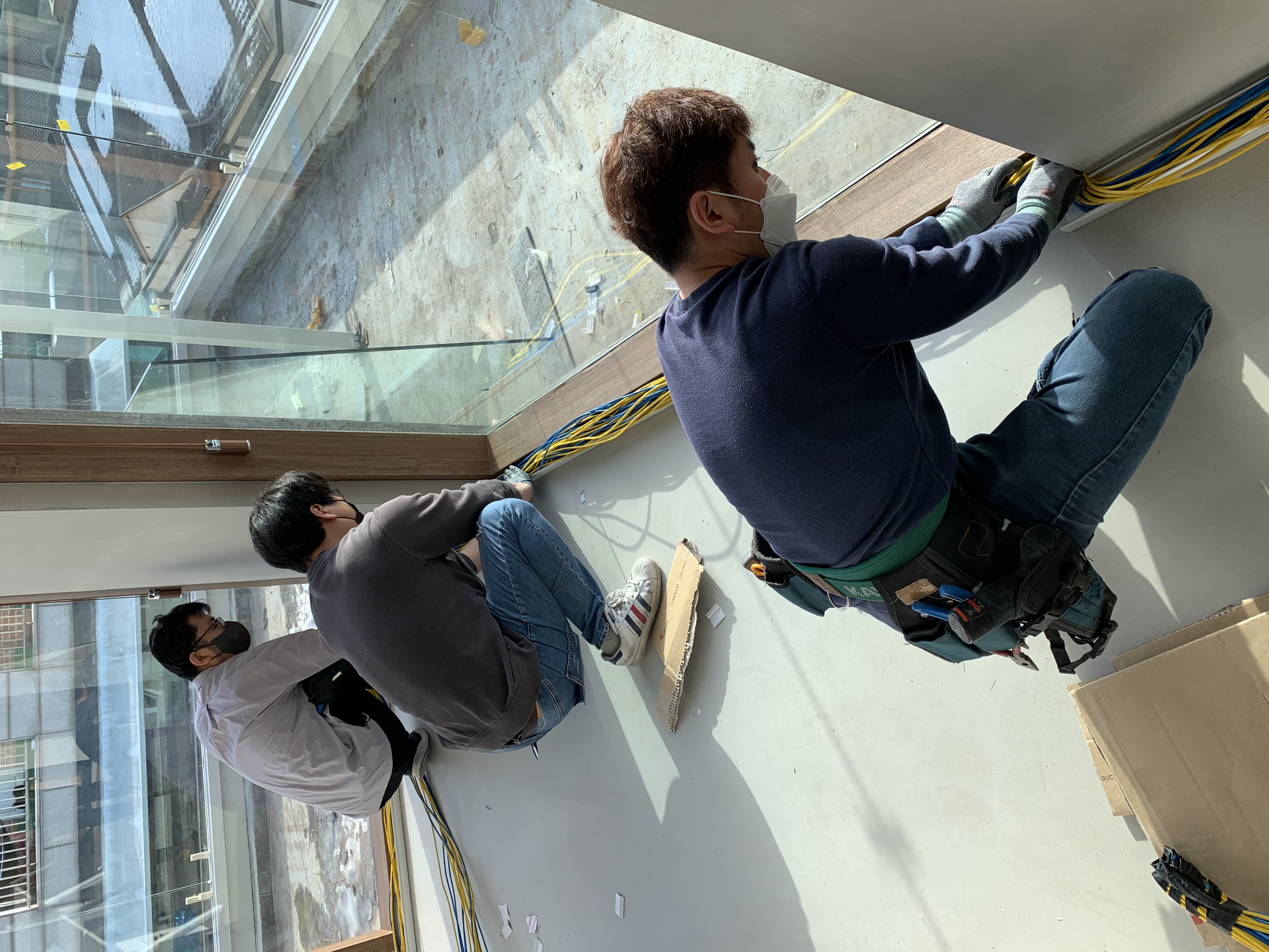 UTP 케이블 포설